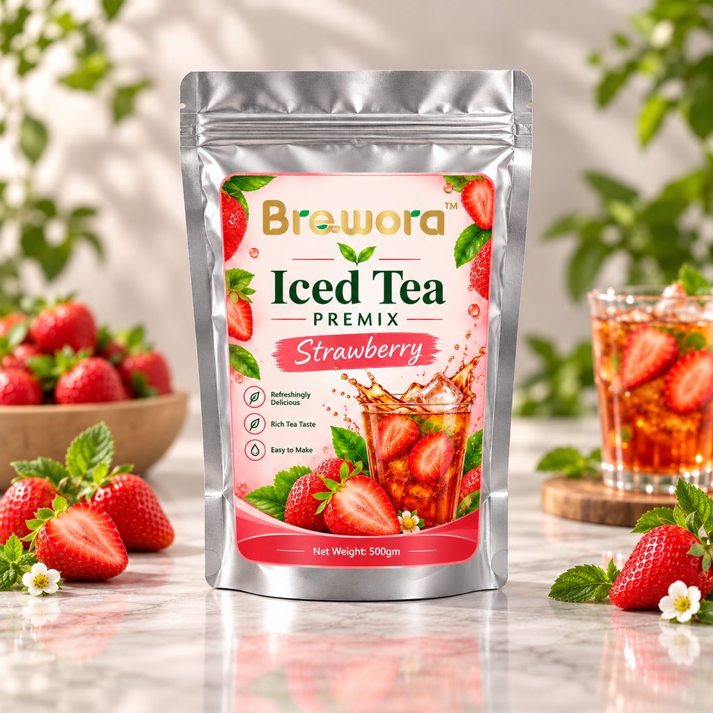 Strawberry Iced Tea Premix