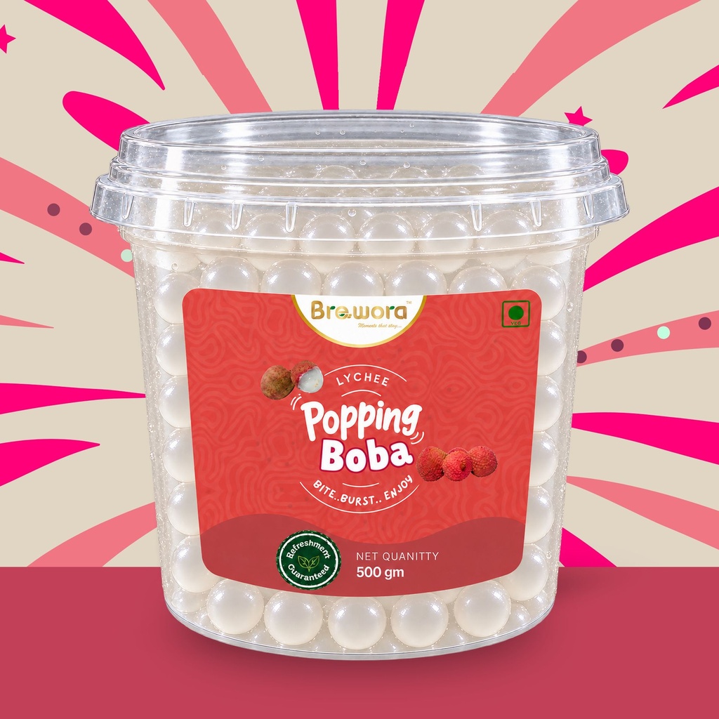 Lychee Popping Boba