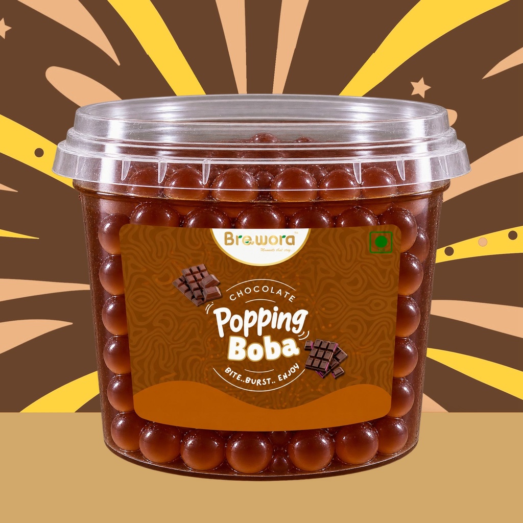 Chocolate Popping Boba – A Delicious Chocolate Surprise in Every Pop!