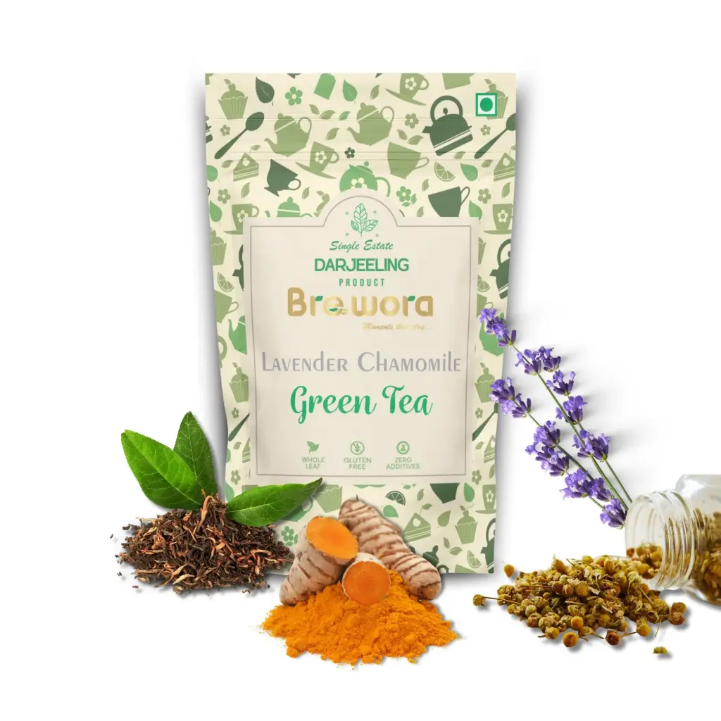 [GT107A] LAVENDER CHAMOMILE GREEN TEA