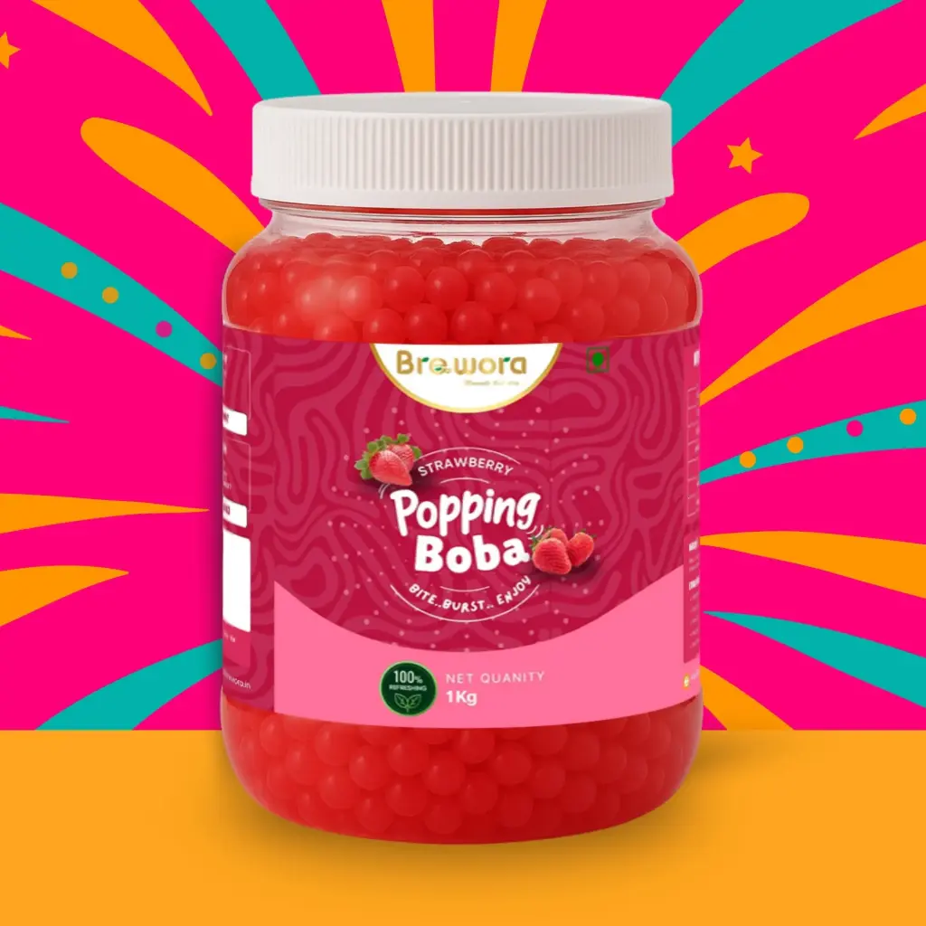 [PBSB01] Strawberry Popping Boba