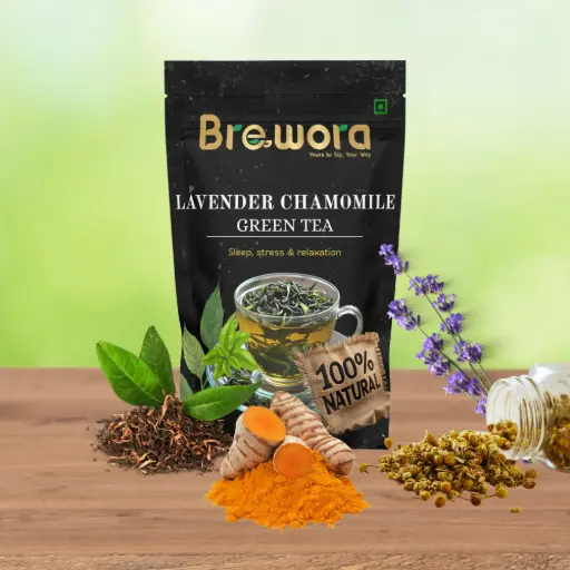 LAVENDER CHAMOMILE GREEN TEA