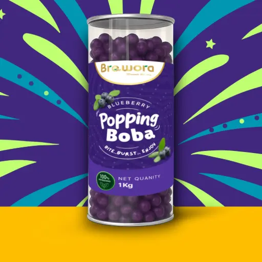 Blueberry Popping Boba